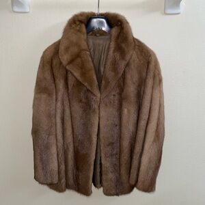 Vintage Saga Mink Coat REAL MINK